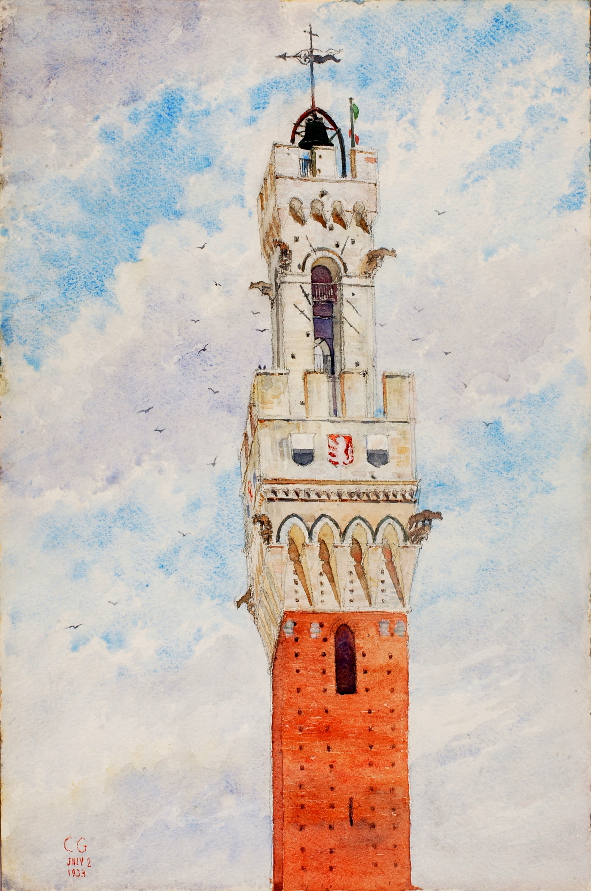 Cass Gilbert, Bell Tower, Italy
