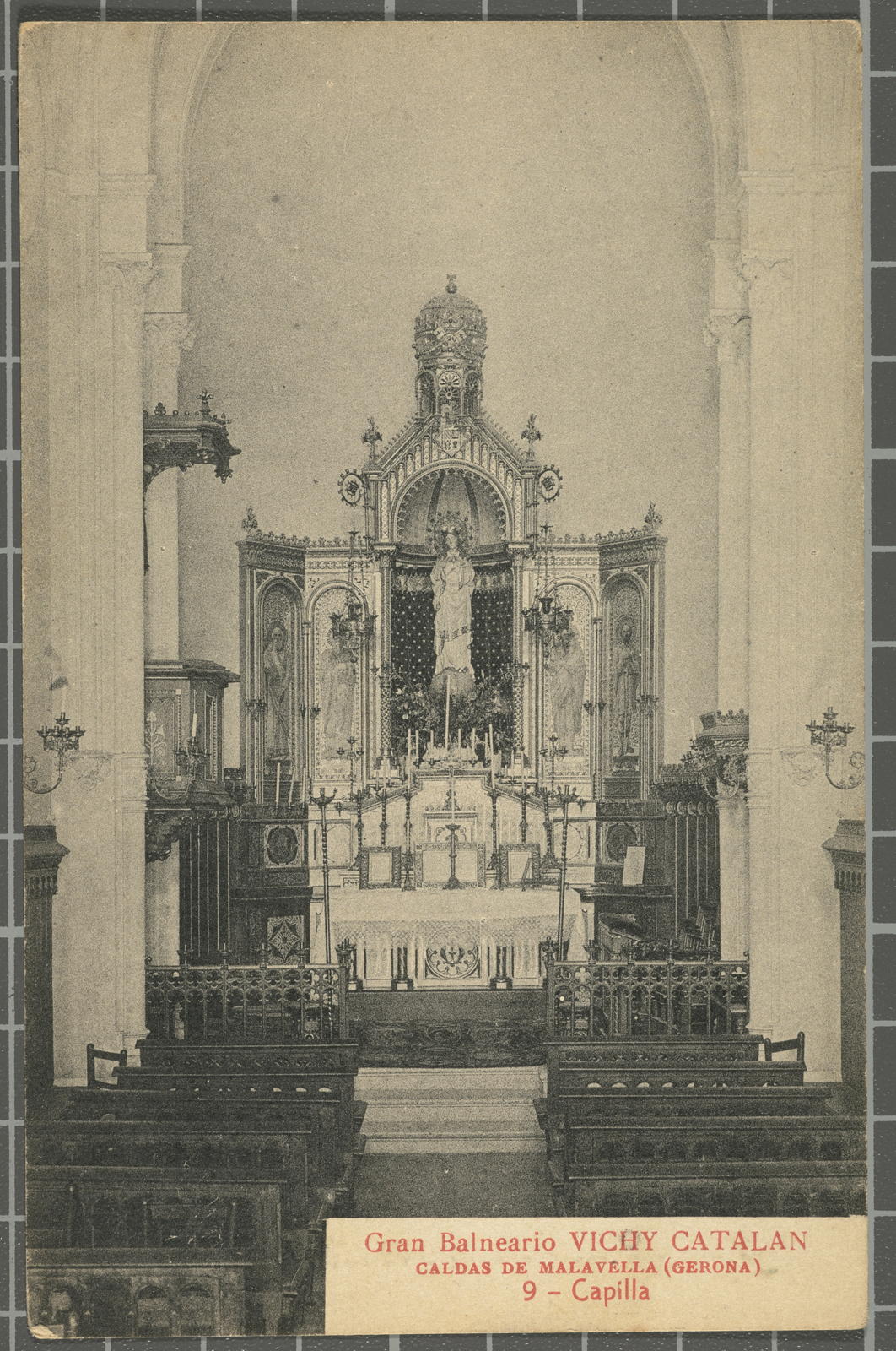 Josep Thomas Bigas, Gran Balneario VICHY CATALAN CALDAS DE MALAVELLA (Gerona ) 9 - Capilla