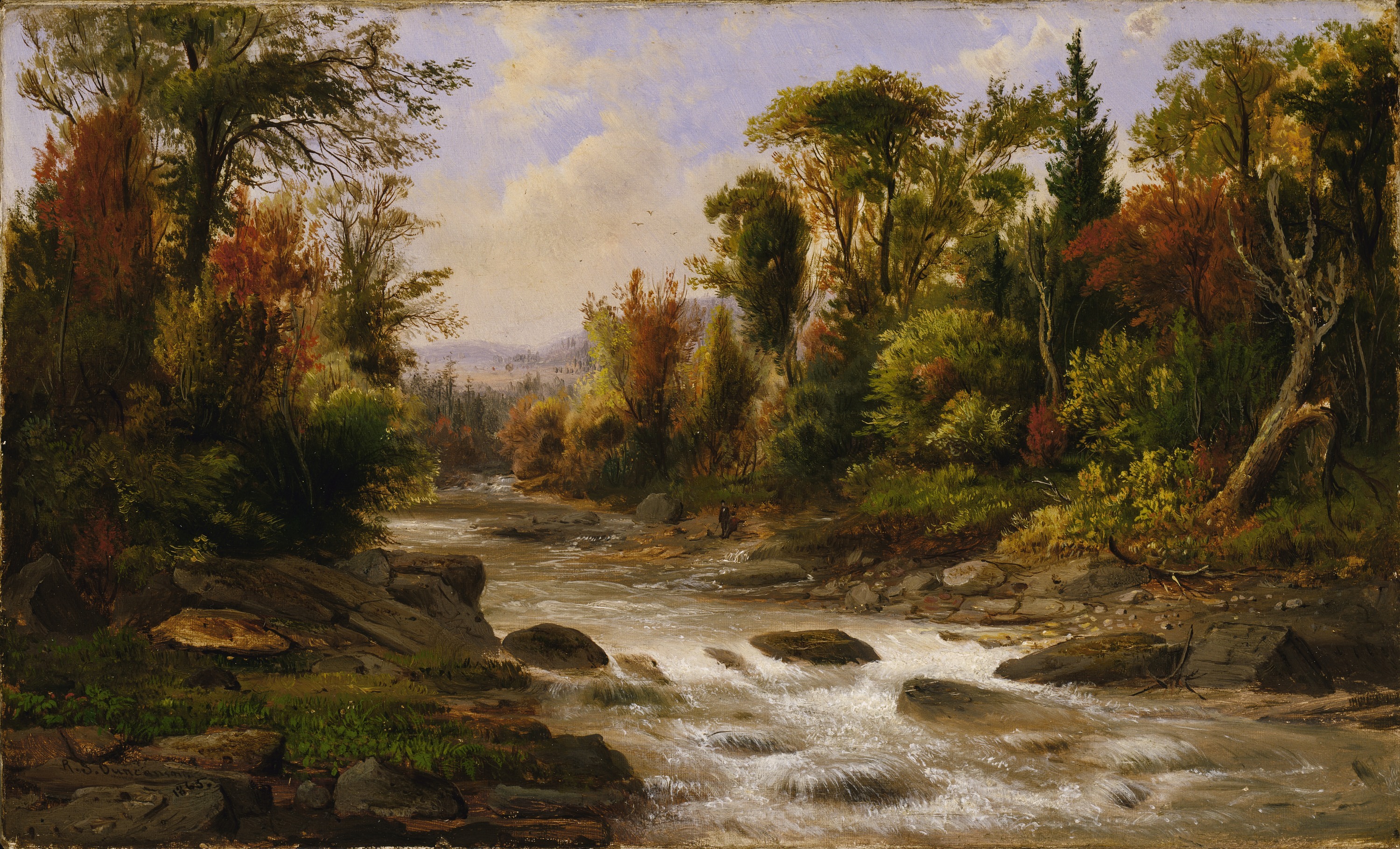 Robert S. Duncanson, On the St. Annes, Canada East