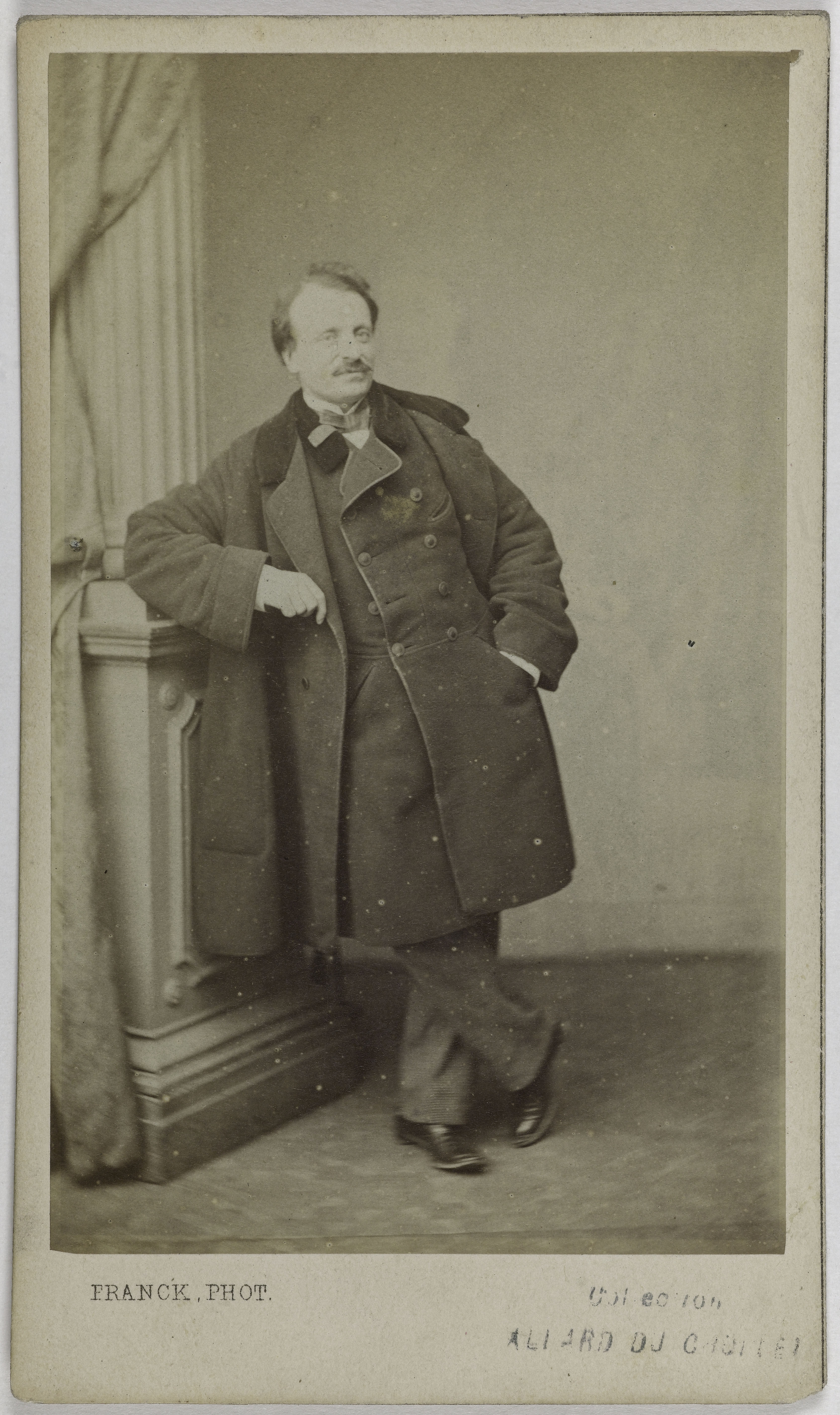 Franck, Portrait de Pierron Eugène, (1819-1865), (acteur)