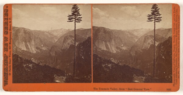 Carleton Watkins, The Yosemite Valley, from "Best General View."