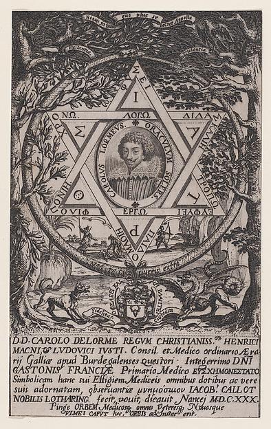 Jacques Callot, Portrait of Charles Delorme