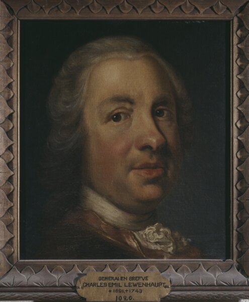 Johan Henrik Scheffel (Attributed to), Charles Emil Lewenhaupt, 1691-1743
