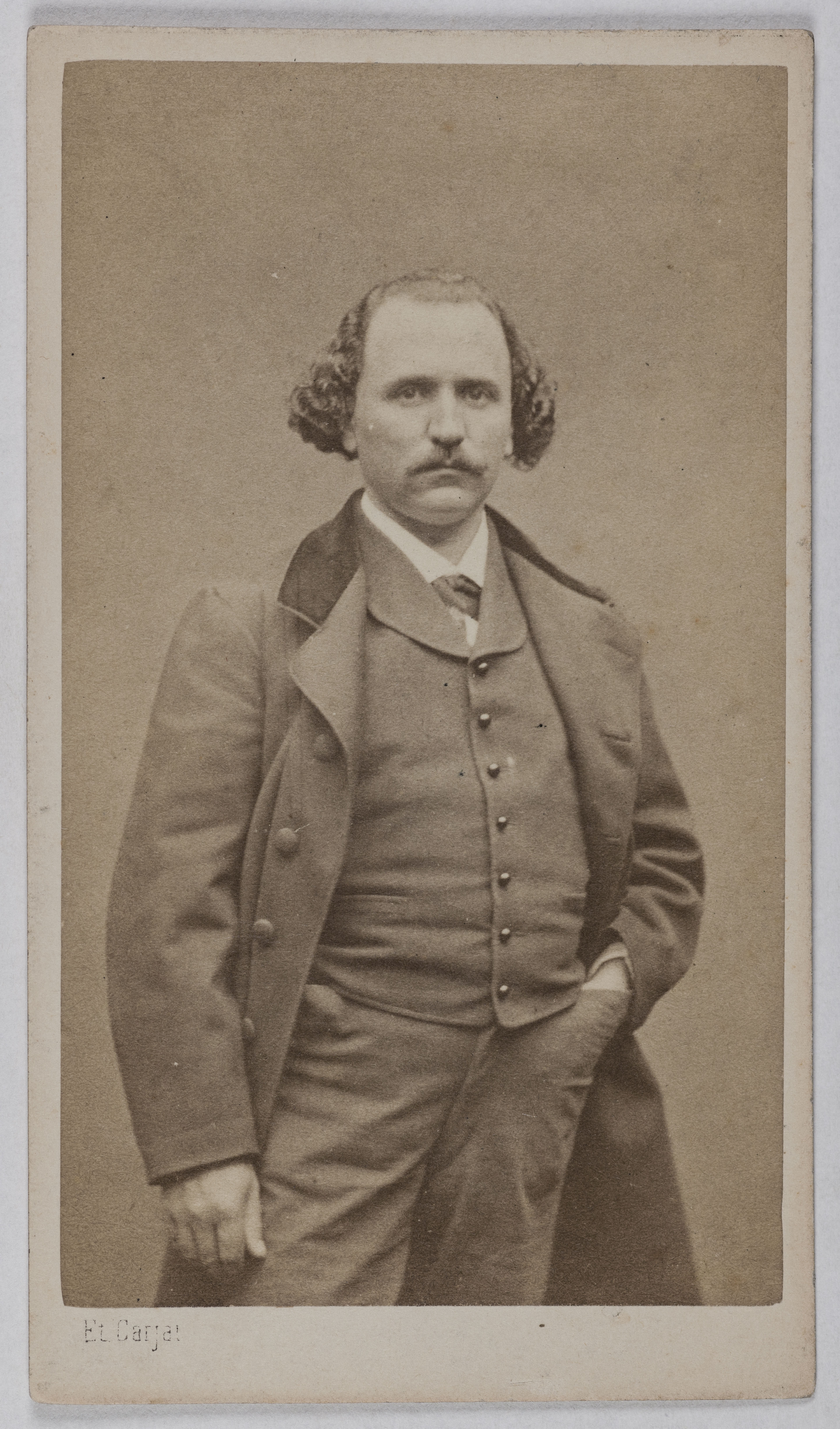 Carjat & Cie, Portrait de Charles Galabert (acteur au théâtre de Vaudeville)