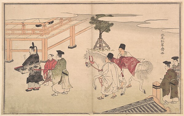 Kitao Shigemasa, Hakuba no Sechie