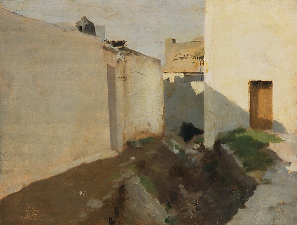 John Singer Sargent, White Walls in Sunlight, Morocco