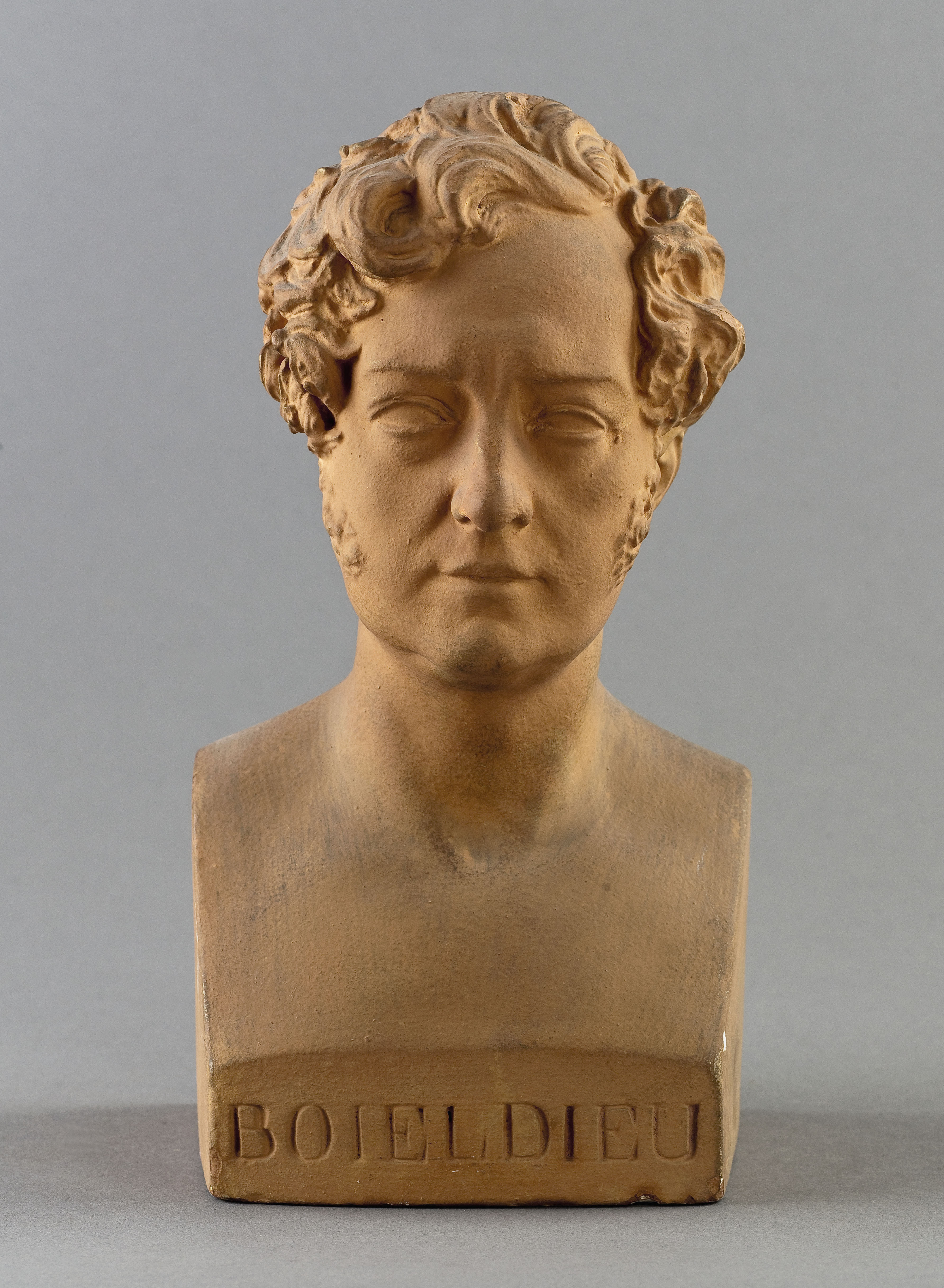 Jean Pierre Dantan, Portrait sérieux de François-Adrien Boieldieu (1775-1834), compositeur