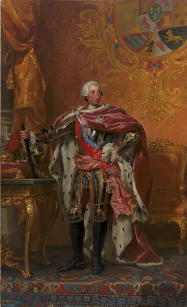 Anton Raphael Mengs, Portræt af kong Carl III af Spanien