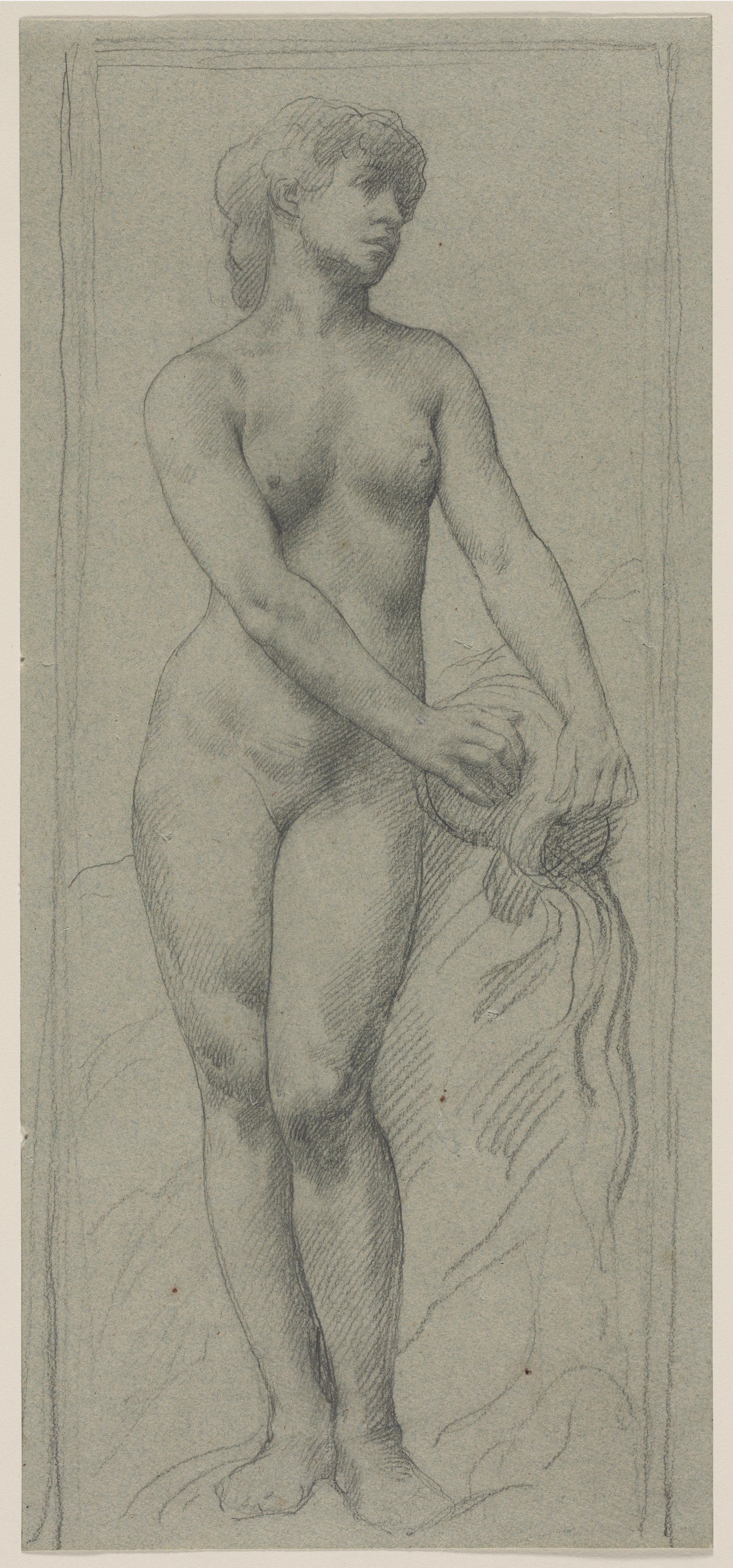 Alphonse Legros, Nude Woman