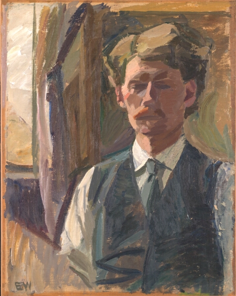 Edvard Weie, Selvportræt