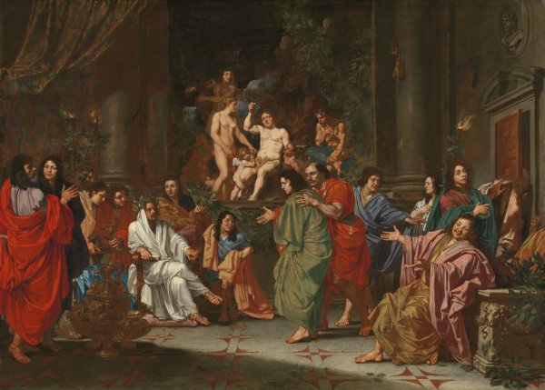anonymous, The Induction of a New Member into the Band of Northern Painters in Rome