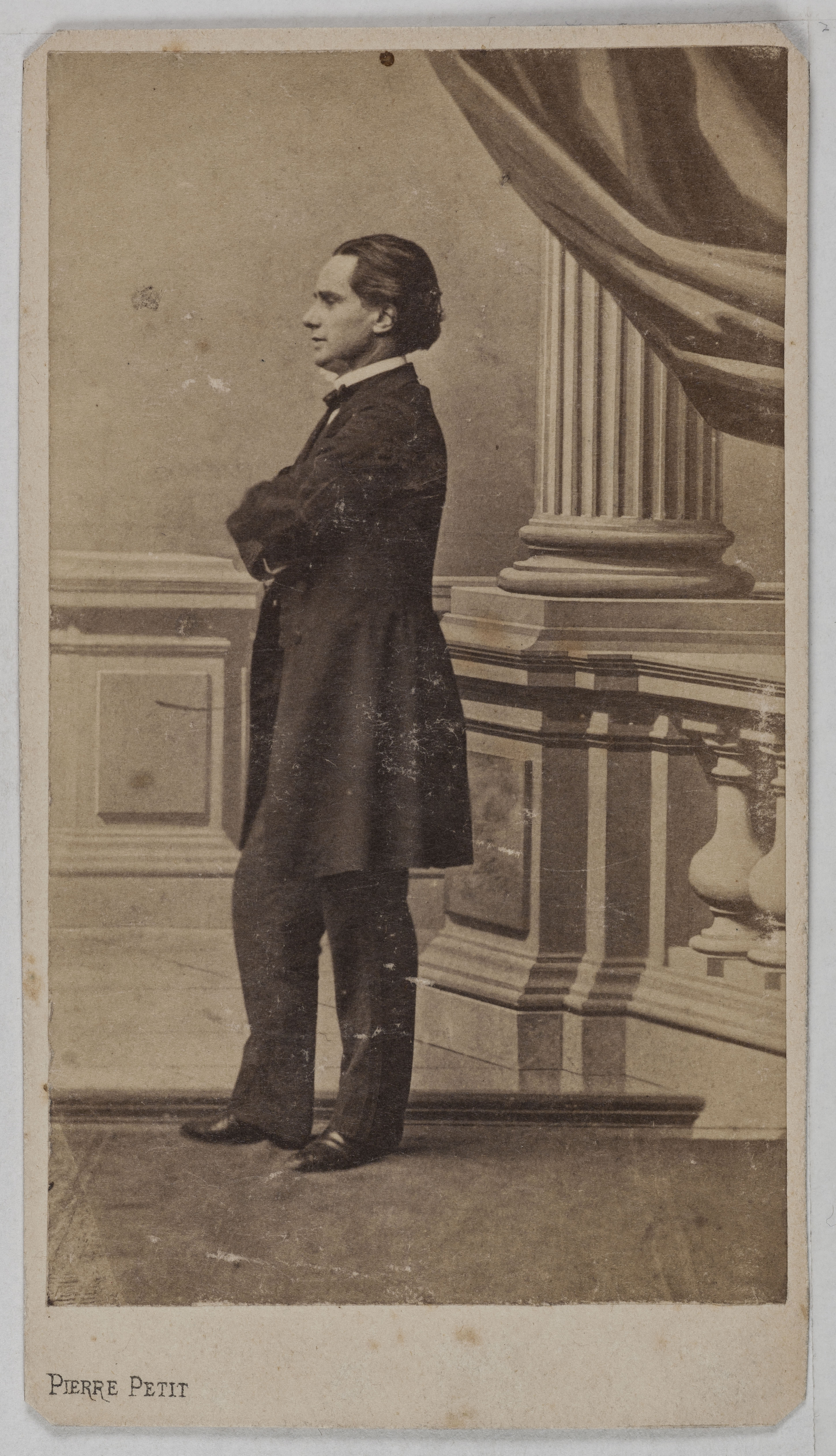 Pierre Petit, Portrait de Jourdan (chanteur lyrique à l'Opéra comique)