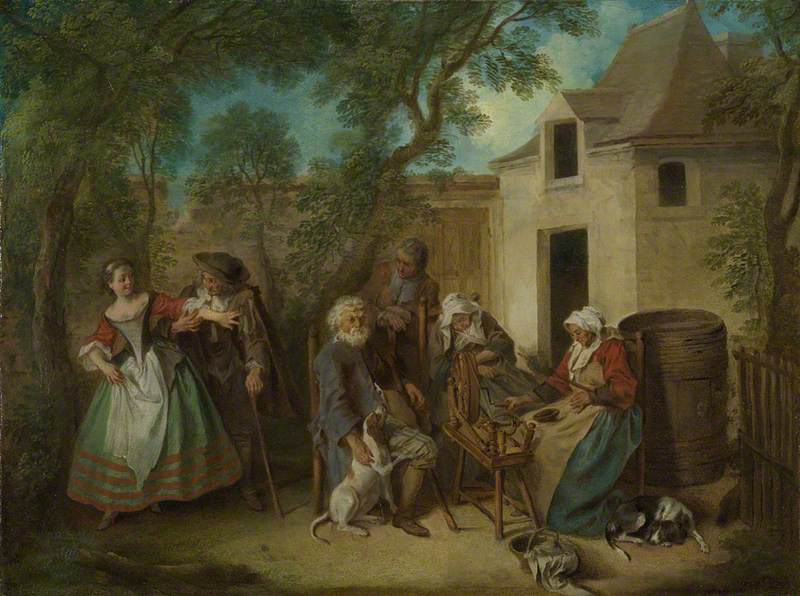 Nicolas Lancret, The Four Ages of Man: Old Age
