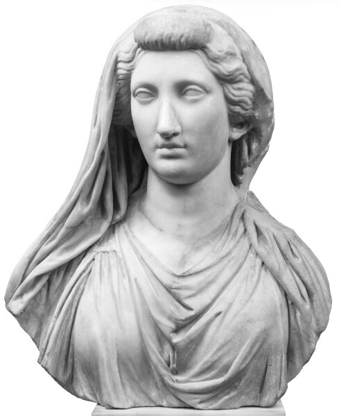 Unknown, Upper Part of a Statue of Livia