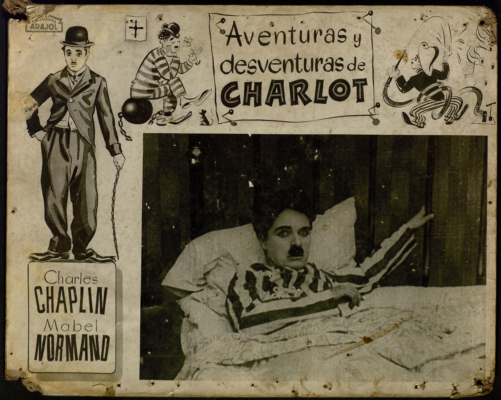 Desconegut, Aventuras y desventuras de Charlot