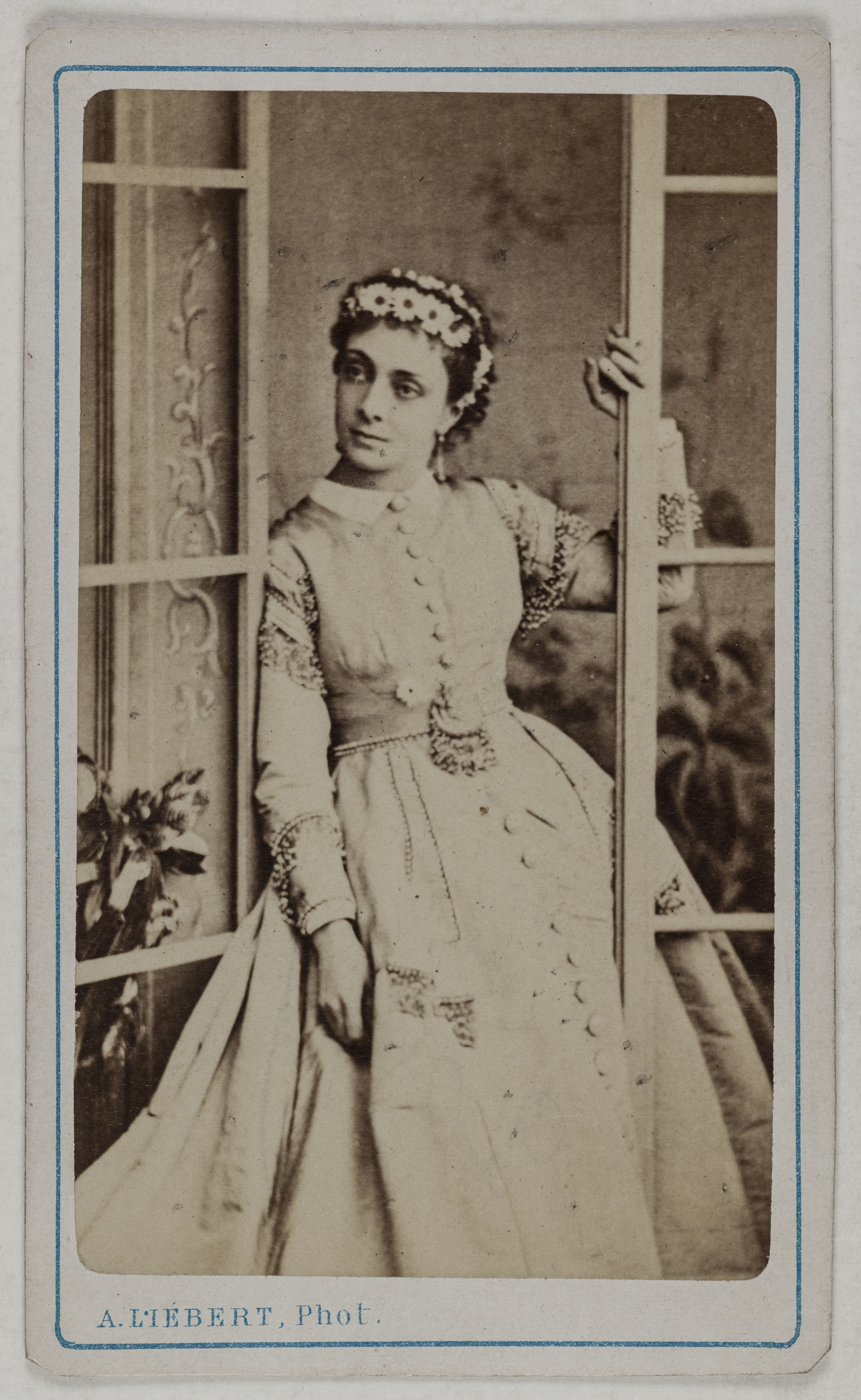 Alphonse Liébert, Portrait de Desclée Aimée, (1836-1874), (actrice)