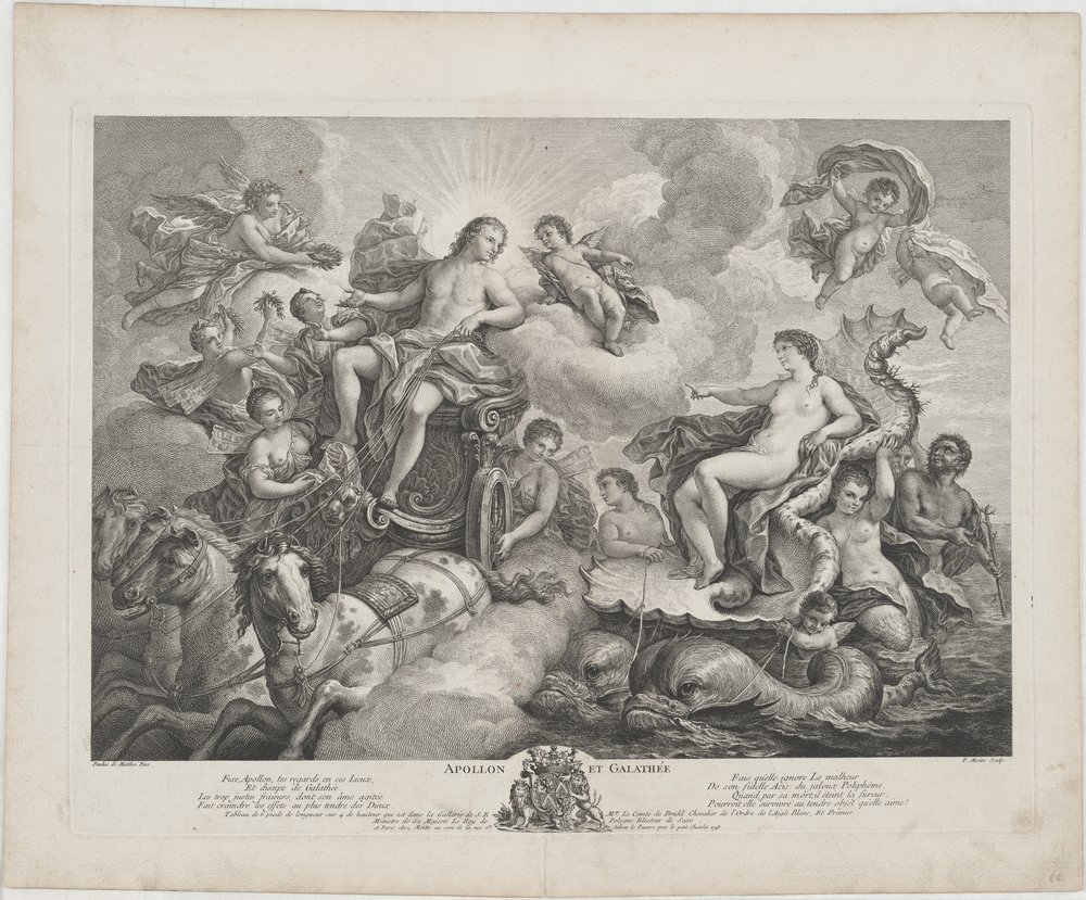 Pierre-Étienne Moitte, APPOLON ET GALATHÉE