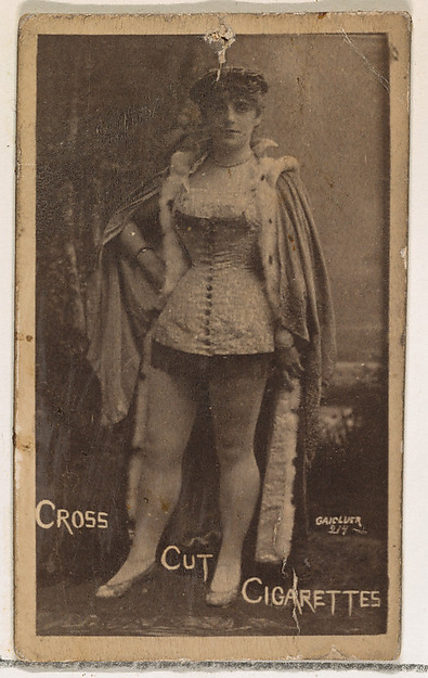 W. Duke, Sons & Co., Card Number 214, from the Actors and Actresses series (N145-1) issued by Duke Sons & Co. to promote Cross Cut Cigarettes