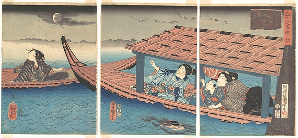 Utagawa Kuniyoshi, Autumn, from the series Women’s Pleasures of the Four Seasons