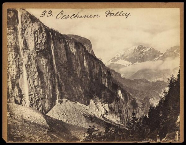 Francis Frith, Oeschinen Valley