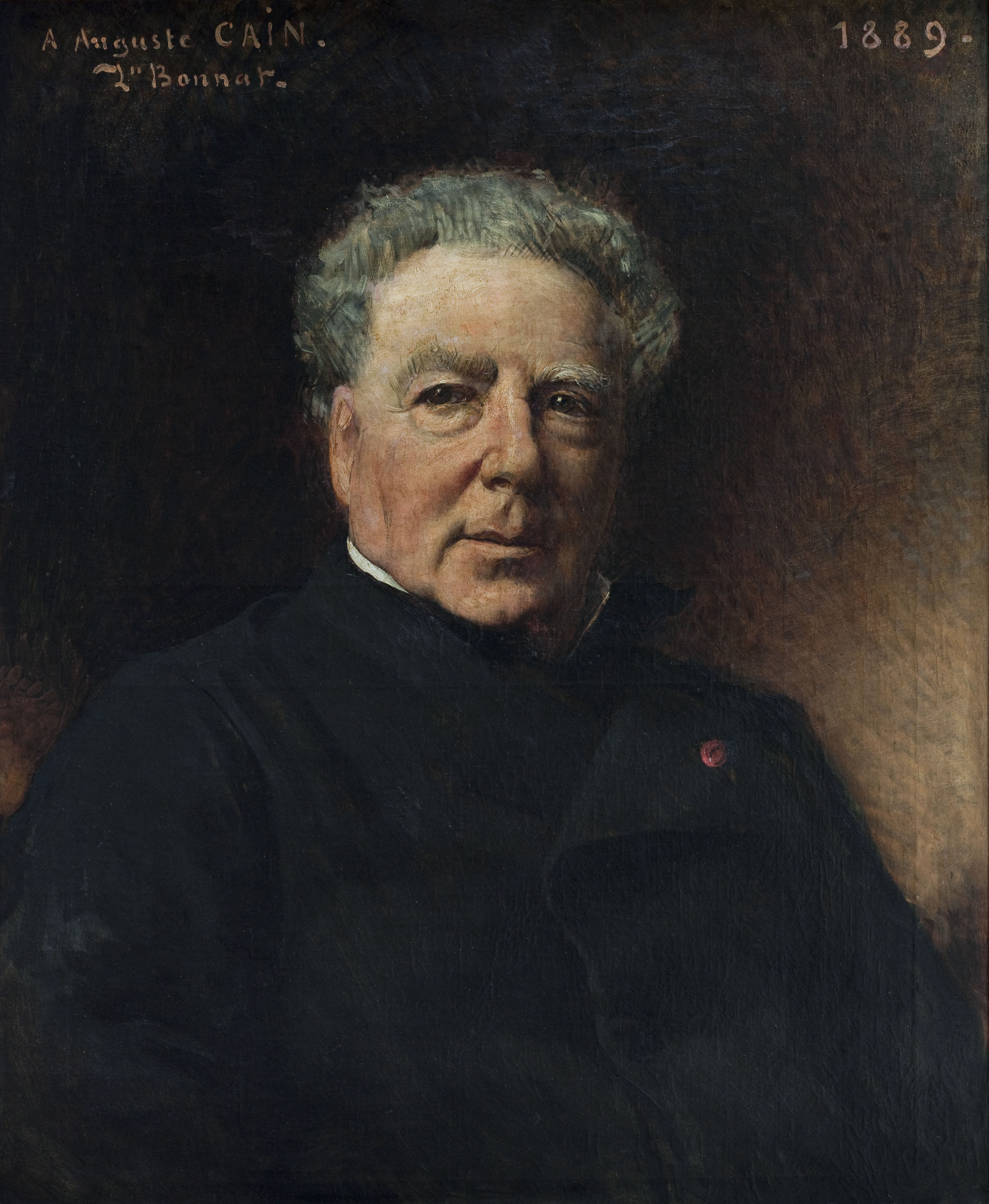 Léon Bonnat, Portrait d'Auguste Cain