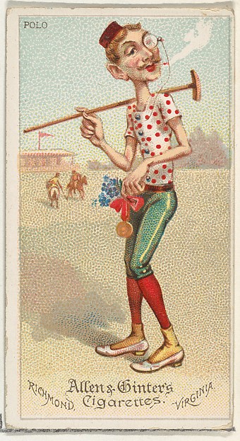 Allen & Ginter, Polo, from World's Dudes series (N31) for Allen & Ginter Cigarettes