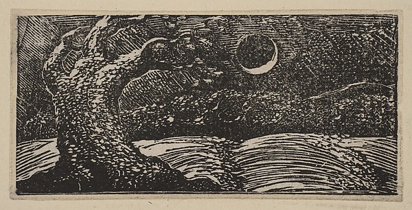 William Blake, Blasted Trees and Flattened Crops, from Thornton's "Pastorals of Virgil"