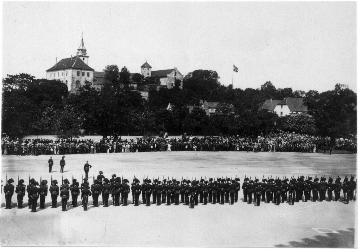 Narve Skarpmoen, Flaggskiftet 1905