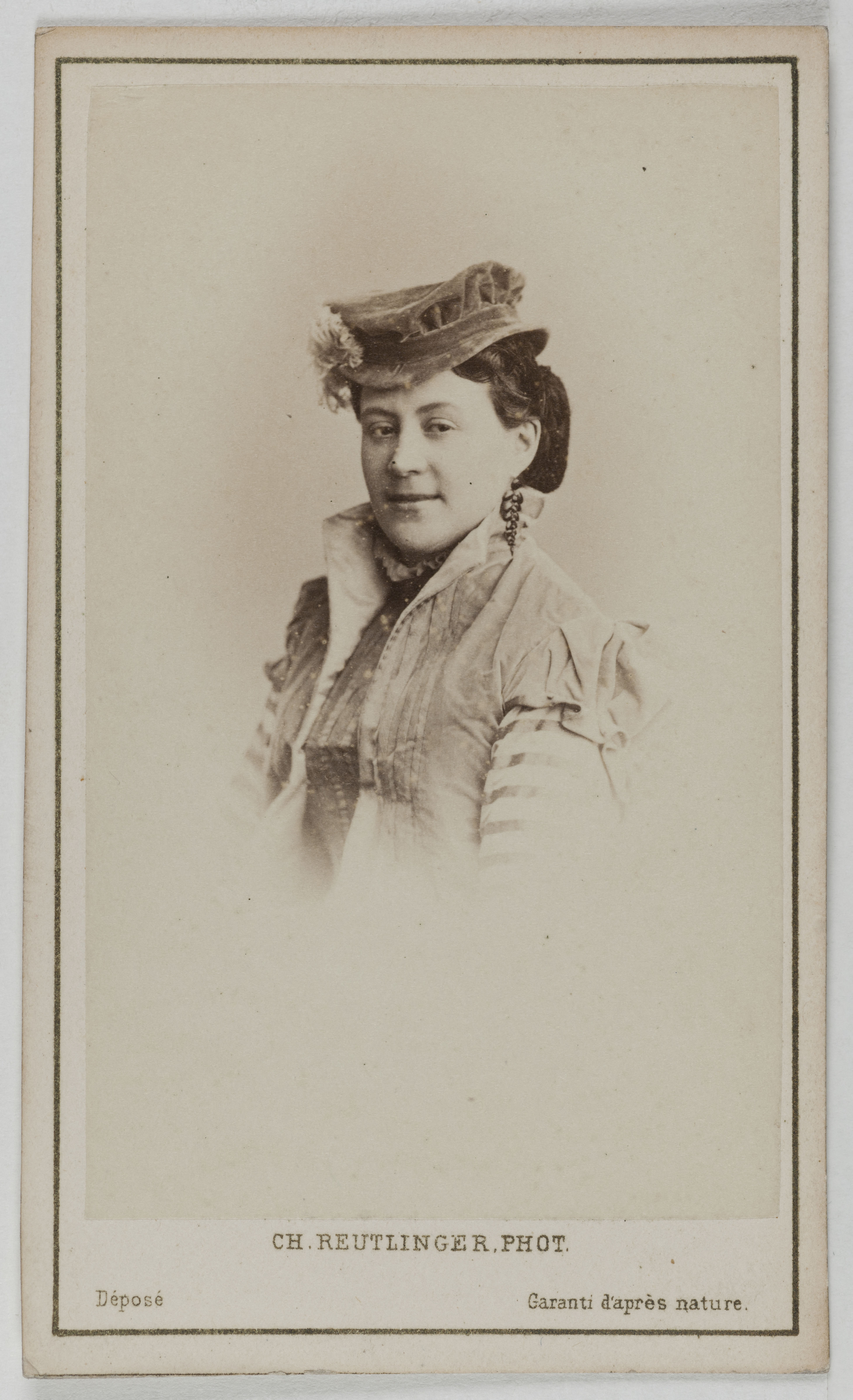 Charles Reutlinger, Portrait de Lemerle Camille, (actrice)