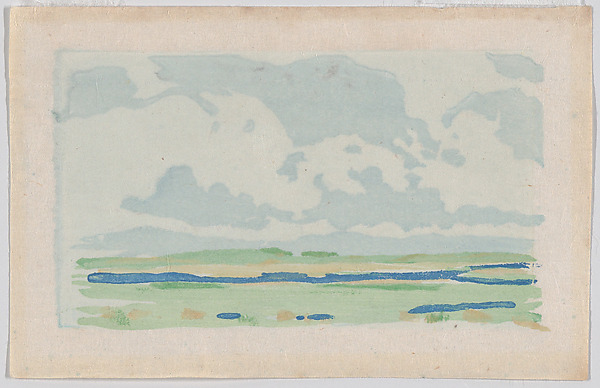 Arthur Wesley Dow, The Big Sky, or Marshes