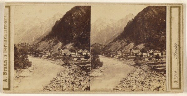 Adolphe Braun, Amsteg.
