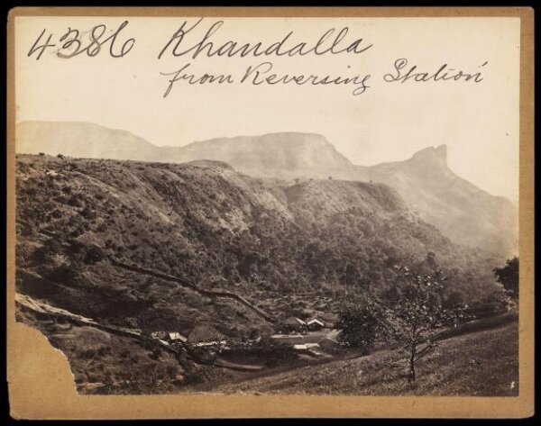 Francis Frith, Khandalla from Reversing Station