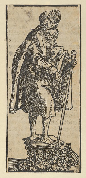 Lucas Cranach the Elder, Silver Statuette of St. James the Greater, from the "Wittenberg Reliquaries"