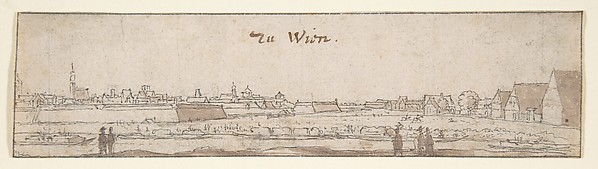 Wenceslaus Hollar, View of Vienna