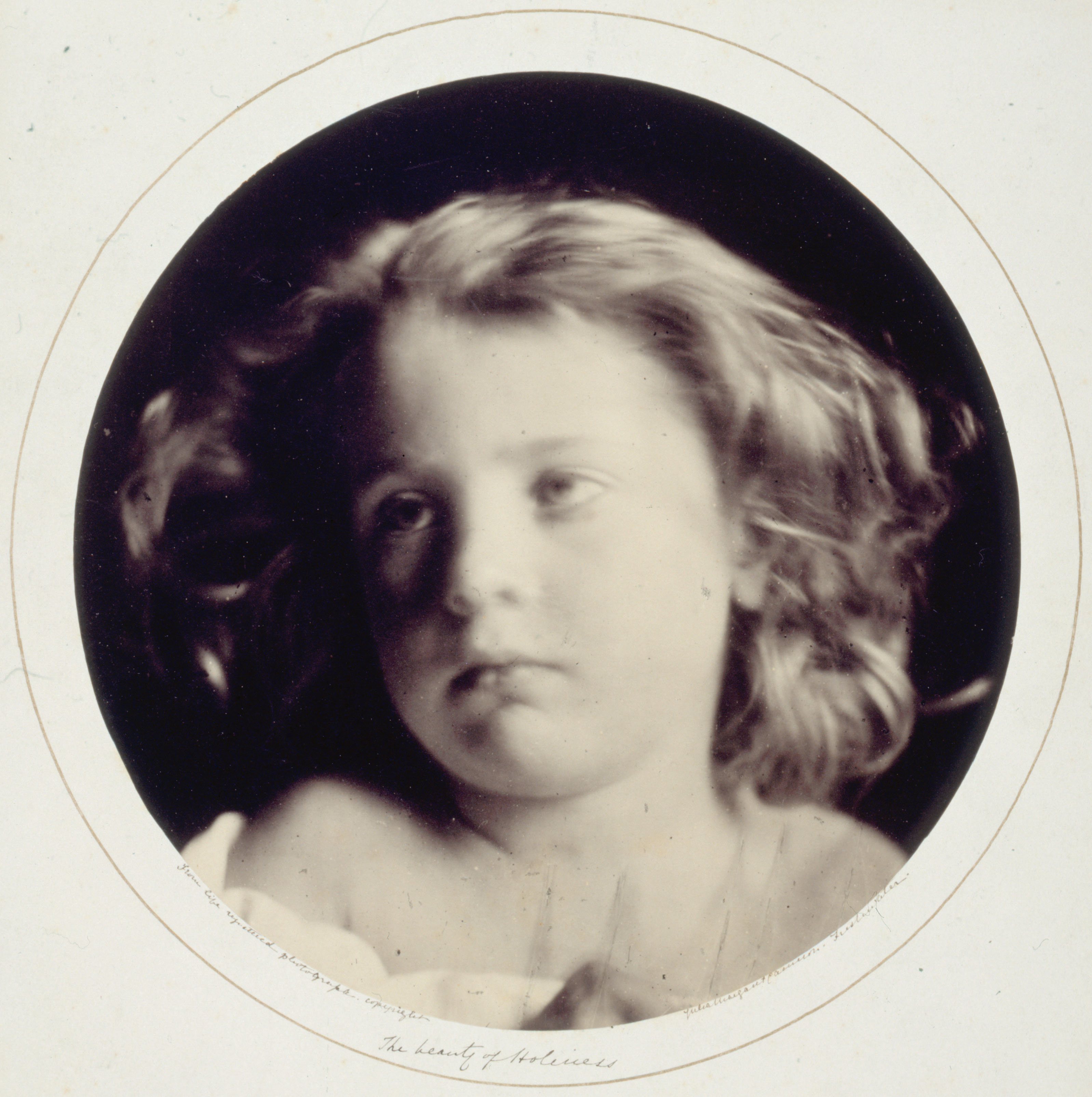 Julia Margaret Cameron, "The Beauty of Holiness" (La beauté de l'innocence) Freddy Gould