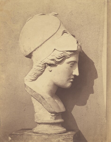 Roger Fenton, Head of Minerva [Profile View]