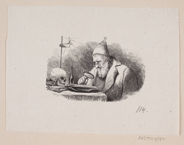 H.P. Hansen, Illustration til "Vanddraaben" i H.C. Andersen, "Eventyr og Historier", Bind 2