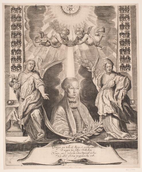 Albert Haelwegh, Margrethe Lunge. Mindeblad