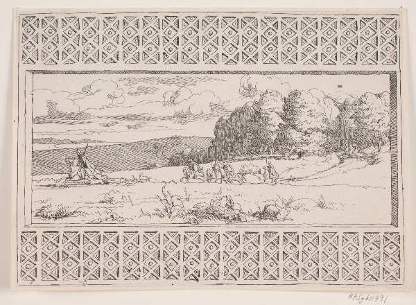 Lorenz Frølich, Illustration til Adam Oehlenschlägers digt "De to kirketårne"