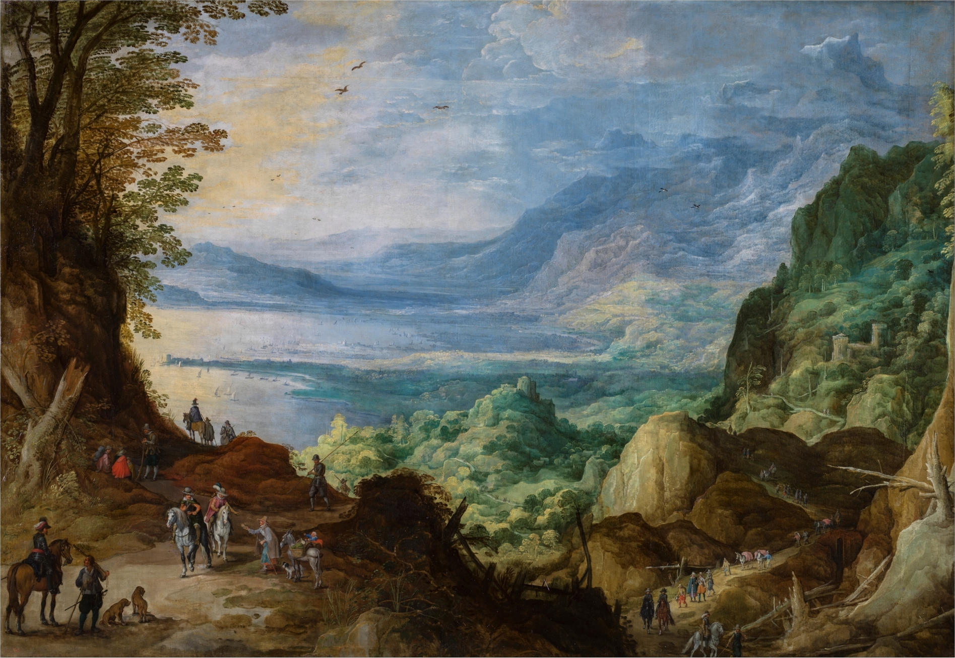 Joos de Momper the Younger, Landscape of the Ocean and the Sea