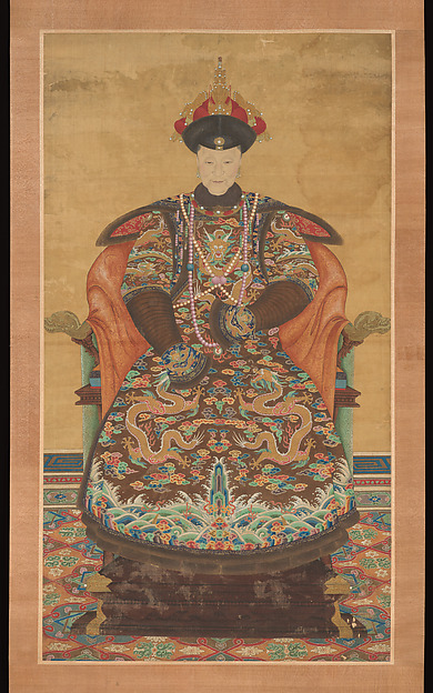 Unidentified artist, Portrait of Yongzheng Empress