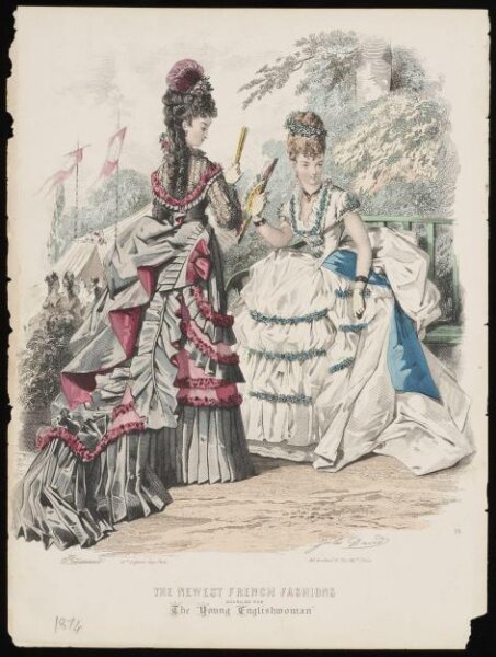Jules David, The Newest French Fashions Modelled for the Young Englishwoman