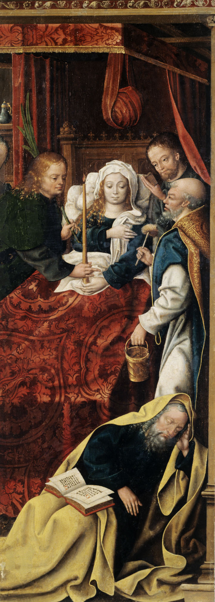 Jan Baegert ( - ), Altarflügel Marientod