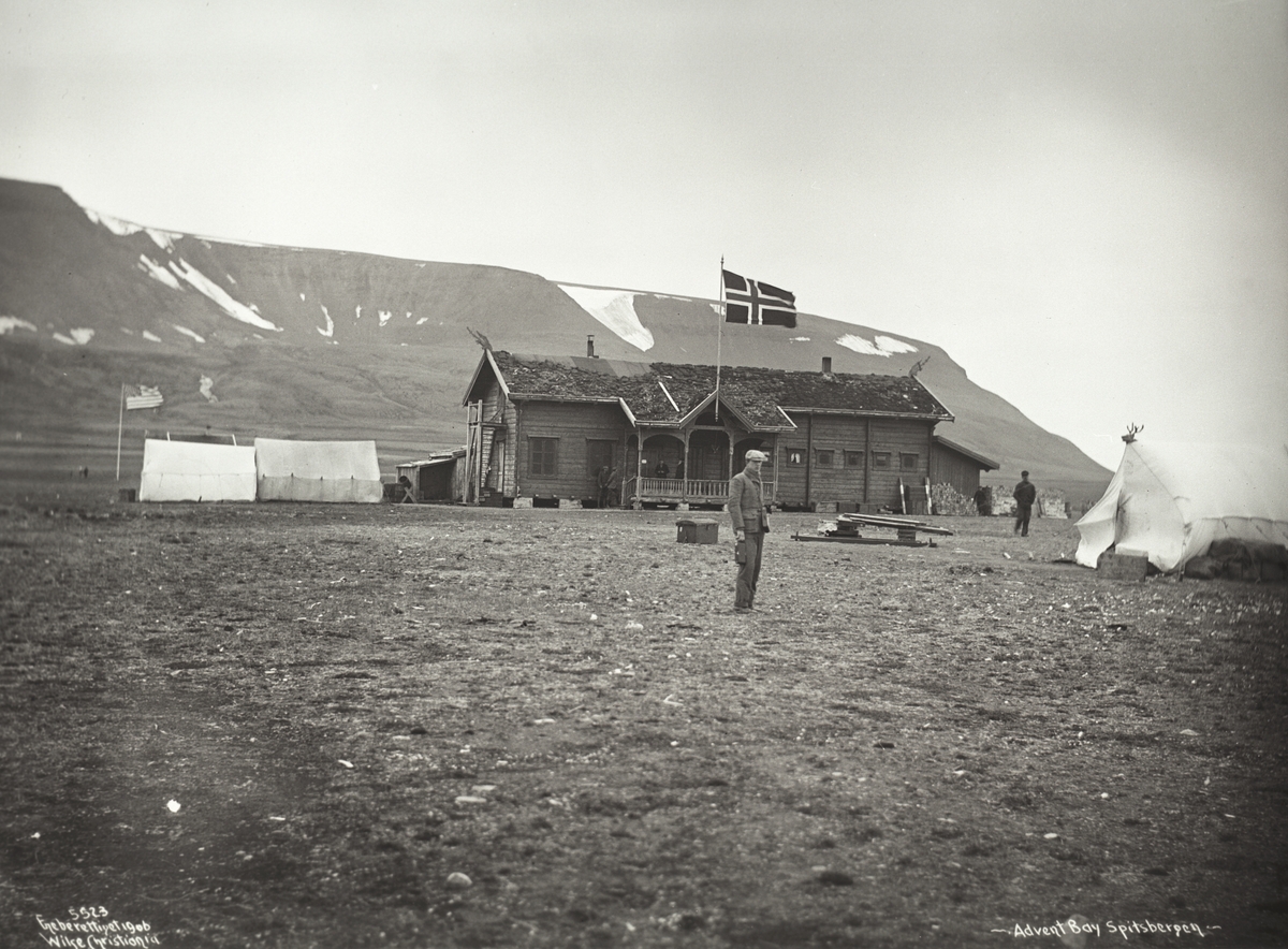 Anders Beer Wilse, Prot: Spitsbergen - Advent Bay Turisthytte 18/8 1906