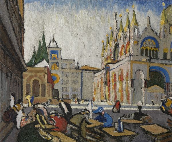 Jules Schmalzigaug, San Marco from the Piazzetta