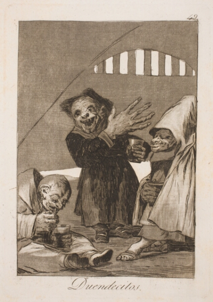 Francisco de Goya, Småtrolde