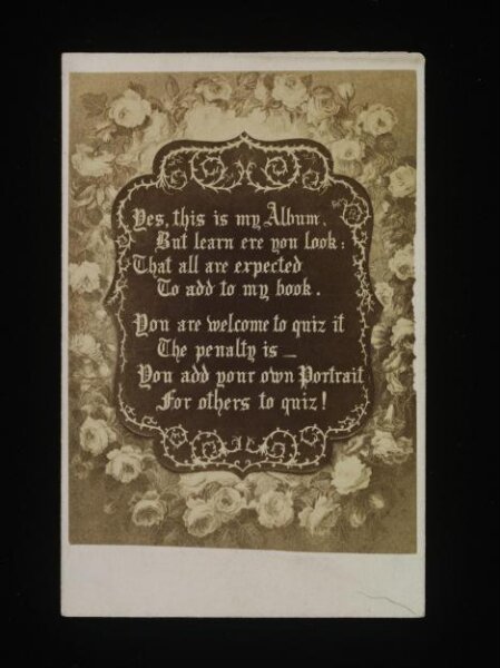 Unknown, Album of Poetry Surrounded by Flowers