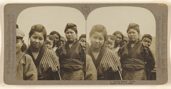Carleton H. Graves, Korean women. Korea.
