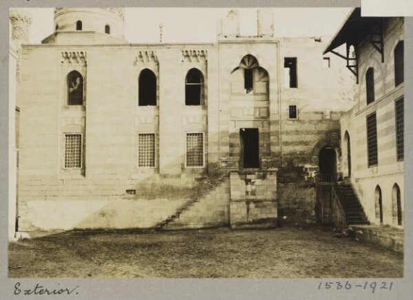 K.A.C. Creswell, Exterior façade of the mausoleum of al-Gulshani, Cairo