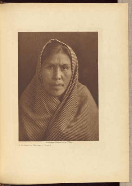Edward S. Curtis, A Woman of Massett - Haida